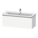 Duravit Meuble sous-lavabo D-Neo 118,4x45,2x44 cm, 1 tiroir, suspendu, chr/blc ma-1