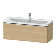 Duravit Meuble sous lavabo D-Neo 118,4x45,2x44 cm, 1 tiroir, wd, chr/chêne nat.
