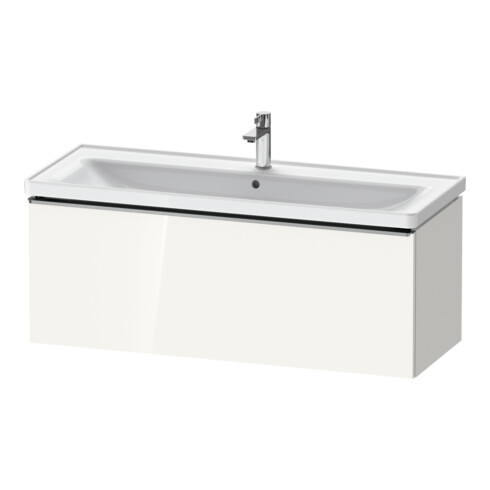 Duravit Meuble sous-lavabo D-Neo 118,4x45,2x44 cm, 1 tiroir, wd, ES blanc brillant