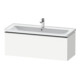 Duravit Meuble sous lavabo D-Neo 118,4x45,2x44 cm, 1 tiroir, wd, ES blanc/gris mat-1