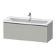Duravit Meuble sous lavabo D-Neo 118,4x45,2x44 cm, 1 tiroir, wd, ES gris mat-1