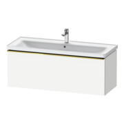 Duravit Meuble sous lavabo D-Neo 118,4x45,2x44 cm, 1 tiroir, wd, g pol/blanc mat