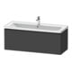 Duravit Meuble sous-lavabo D-Neo 118,4x45,2x44 cm, 1 tiroir, wd, sw/Grap ma-1