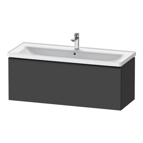 Duravit Meuble sous-lavabo D-Neo 118,4x45,2x44 cm, 1 tiroir, wd, sw/Grap ma