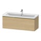 Duravit Meuble sous-lavabo D-Neo 118,4x45,2x44cm, 1 A, wd, g pol/Ei Nat-1
