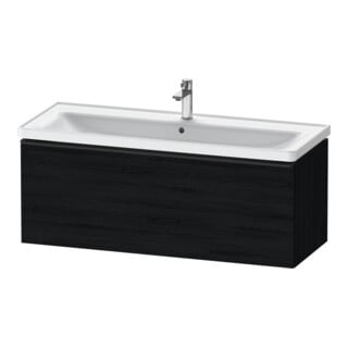 Duravit Meuble sous lavabo D-Neo 118,4x45,2x44cm, 1 tiroir, blanc mat/blanc brillant