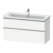 Duravit Meuble sous-lavabo D-Neo 118,4x45,2x62,5 cm, 2 tiroirs, suspendu, chr/blc ma