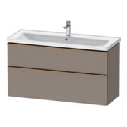 Duravit Meuble sous-lavabo D-Neo 118,4x45,2x62,5 cm, 2 tiroirs, wd, b geb/Bas ma