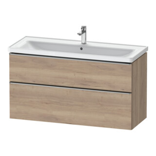 Duravit Meuble sous-lavabo D-Neo 118,4x45,2x62,5 cm, 2 tiroirs, wd, ES geb/Ei ma