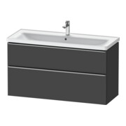 Duravit Meuble sous lavabo D-Neo 118,4x45,2x62,5 cm, 2 tiroirs, wd, ES geb/Gra m