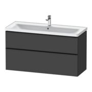 Duravit Meuble sous lavabo D-Neo 118,4x45,2x62,5 cm, 2 tiroirs, wd, sw/Grap ma