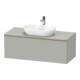 Duravit Meuble sous-lavabo D-Neo 120x55 cm, b chêne/gris, 1 tiroir, 1 plateau, suspendu-1