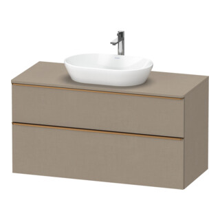 Duravit Meuble sous-lavabo D-Neo 120x55 cm, b geb/Lei, 2 tiroirs, 1 porte, 1 plan