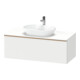 Duravit Meuble sous-lavabo D-Neo 120x55 cm, blanc brillant, 1 tiroir, 1 tablette, suspendu-1