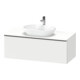 Duravit Meuble sous-lavabo D-Neo 120x55 cm, blanc/noir, 1 tiroir, 1 porte, suspendu-1
