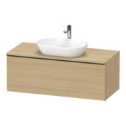 Duravit Meuble sous lavabo D-Neo 120x55 cm, blanc/œuf N, 1 tiroir, 1 porte, suspendu