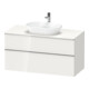 Duravit Meuble sous lavabo D-Neo 120x55 cm, c/w g, 2 tiroirs, 1 porte, 1 plan-1