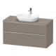 Duravit Meuble sous-lavabo D-Neo 120x55 cm, ch/Bas m, 2 tiroirs, 1 porte, 1 plan-1