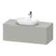 Duravit Meuble sous lavabo D-Neo 120x55 cm, chrome/béton m, 1 tiroir, 1 porte, suspendu-1