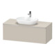 Duravit Meuble sous-lavabo D-Neo 120x55 cm, chrome/taupe, 1 tiroir, 1 porte, suspendu-1