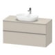 Duravit Meuble sous-lavabo D-Neo 120x55 cm, ES geb/Ta m, 2 tiroirs, 1 porte, 1 plan-1