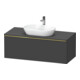 Duravit Meuble sous lavabo D-Neo 120x55 cm, gris mat, 1 tiroir, 1 porte, suspendu-1