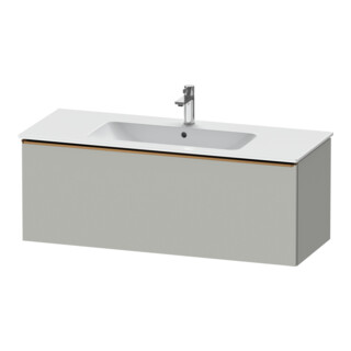 Duravit Meuble sous lavabo D-Neo 121x46,2 cm, b chêne/gris, 1 tiroir, suspendu