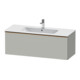 Duravit Meuble sous lavabo D-Neo 121x46,2 cm, b chêne/gris, 1 tiroir, suspendu-1