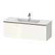 Duravit Meuble sous lavabo D-Neo 121x46,2 cm, blanc brillant, 1 tiroir, suspendu-1