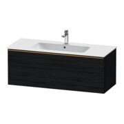Duravit Meuble sous-lavabo D-Neo 121x46,2 cm, blanc brillant/oeuf, 1 tiroir, suspendu-1