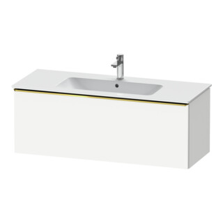 Duravit Meuble sous-lavabo D-Neo 121x46,2 cm, blanc poli/mat, 1 tiroir, suspendu