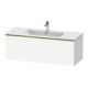 Duravit Meuble sous-lavabo D-Neo 121x46,2 cm, blanc poli/mat, 1 tiroir, suspendu-1