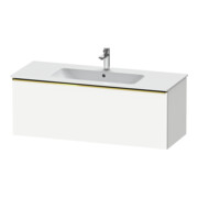 Duravit Meuble sous-lavabo D-Neo 121x46,2 cm, blanc poli/mat, 1 tiroir, suspendu