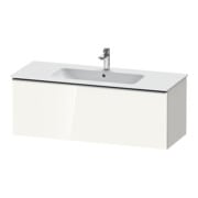 Duravit Meuble sous-lavabo D-Neo 121x46,2 cm, ES blanc/brillant, 1 tiroir, suspendu