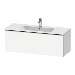 Duravit Meuble sous-lavabo D-Neo 121x46,2 cm, ES blanc mat, 1 tiroir, suspendu