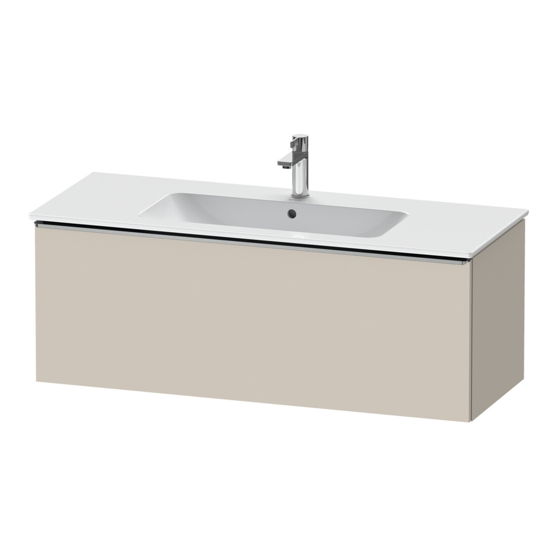 Duravit Meuble sous-lavabo D-Neo 121x46,2 cm, ES geb/Ta ma, 1 tiroir, suspendu