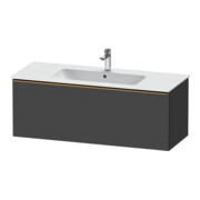 Duravit Meuble sous-lavabo D-Neo 121x46,2 cm, gris mat, 1 tiroir, suspendu-1