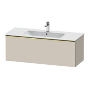 Duravit Meuble sous-lavabo D-Neo 121x46,2 cm, gris poli/Taupe, 1 tiroir, suspendu-1