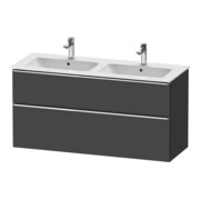 Duravit Meuble sous-lavabo D-Neo 128x46,2 cm, 1 porte, 1 tiroir, chr/Grap ma-1
