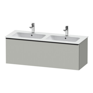 Duravit Meuble sous lavabo D-Neo 128x46,2x44 cm, 1 porte, wd, sw/gr ma