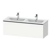 Duravit Meuble sous-lavabo D-Neo 128x46,2x44 cm, 1 tiroir, noir/blanc ma-1