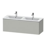 Duravit Meuble sous lavabo D-Neo 128x46,2x44 cm, 1 tiroir, suspendu, chr/béton ma-1