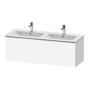 Duravit Meuble sous-lavabo D-Neo 128x46,2x44 cm, 1 tiroir, suspendu, chr/blc ma