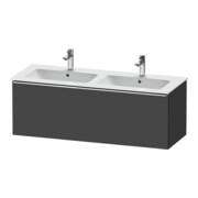 Duravit Meuble sous lavabo D-Neo 128x46,2x44 cm, 1 tiroir, suspendu, chr/Grap ma