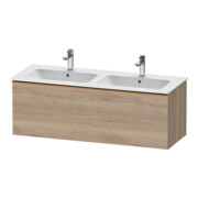 Duravit Meuble sous lavabo D-Neo 128x46,2x44 cm, 1 tiroir, wd, b laqué/effet marbre œuf-1