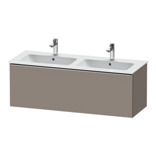 Duravit Meuble sous-lavabo D-Neo 128x46,2x44 cm, 1 tiroir, wd, ES chêne/basalte ma