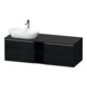 Duravit Meuble sous lavabo D-Neo 140x55 cm, 2 tiroirs, 1 porte, blanc mat-1