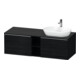 Duravit Meuble sous lavabo D-Neo 140x55 cm, 2 tiroirs, 1 porte, blanc mat-1