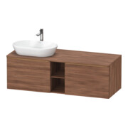 Duravit Meuble sous-lavabo D-Neo 140x55 cm, 2 tiroirs, 1 porte, chêne naturel