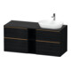Duravit Meuble sous-lavabo D-Neo 140x55cm, 2 tiroirs, 2 portes, blanc mat-1